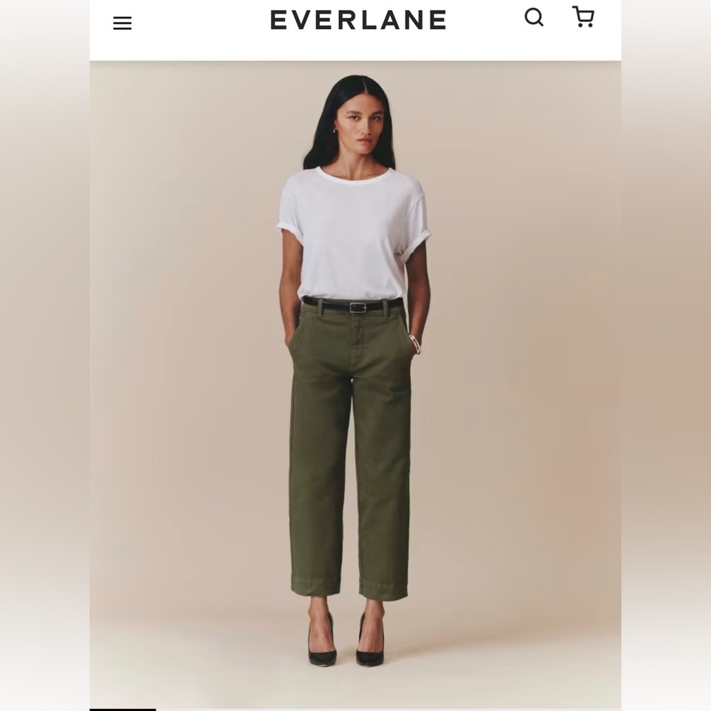 Everlane Utility Straight-leg Pant